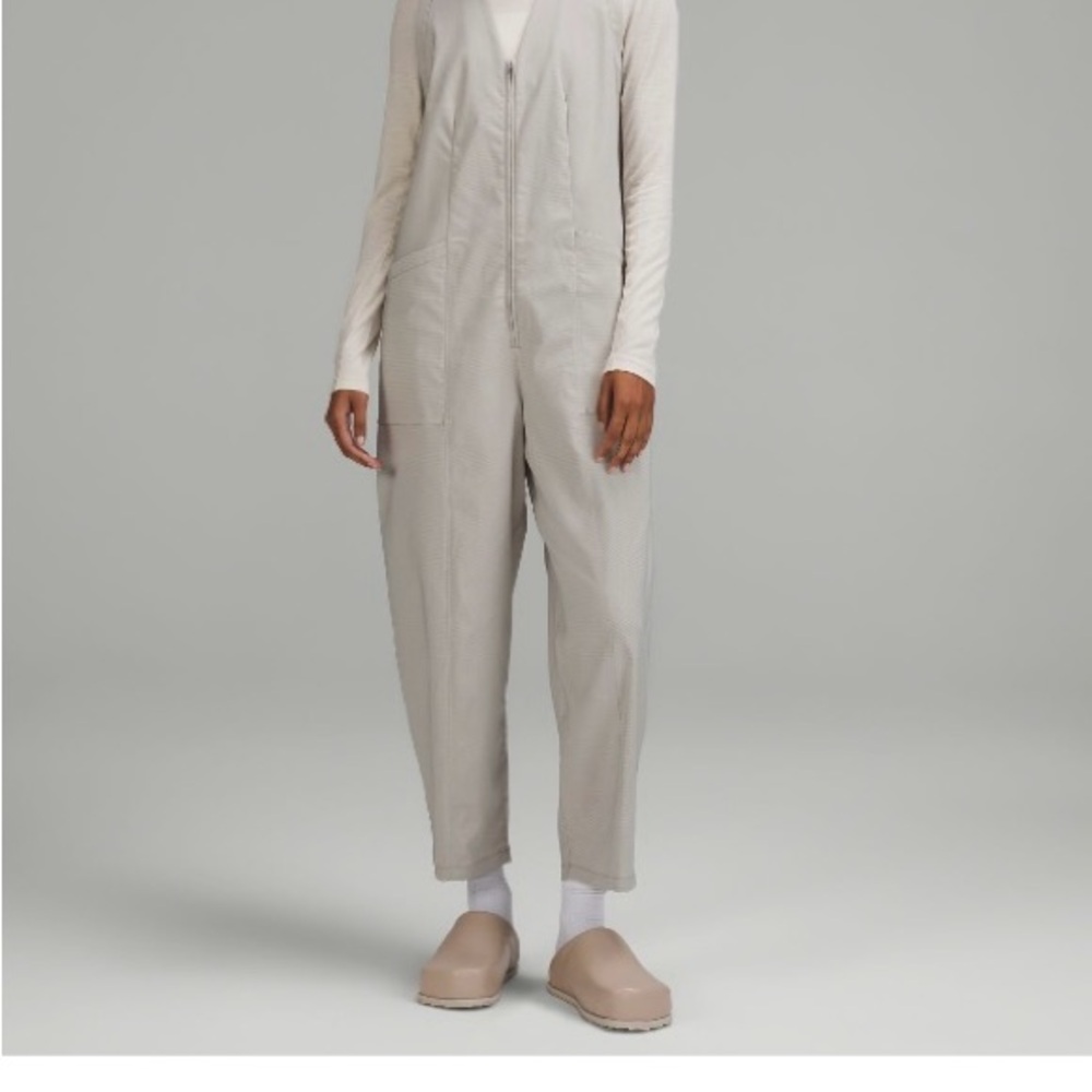 lululemon athletica Cream Jumpsuit